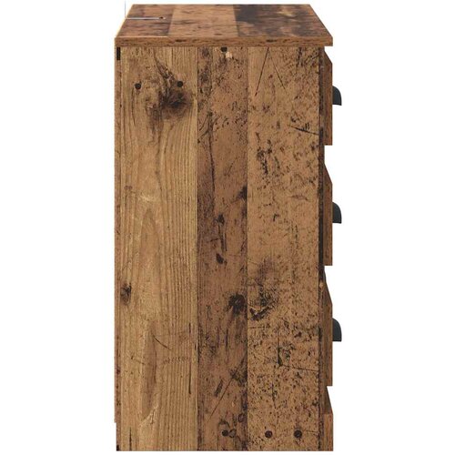  Komode 2 pcs Staro drvo 70 x 35,5 x 67,5 cm Konstruirano drvo Slike