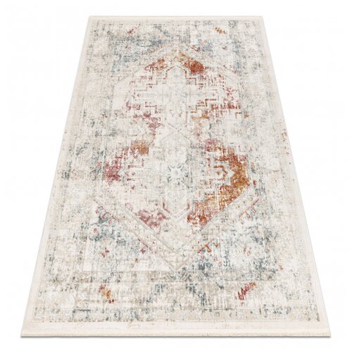 RugsX DISTIN 0100B roza / prah / bela moderna preproga - Ornament, vintage, resice 80x150 cm, (21990205) Cene