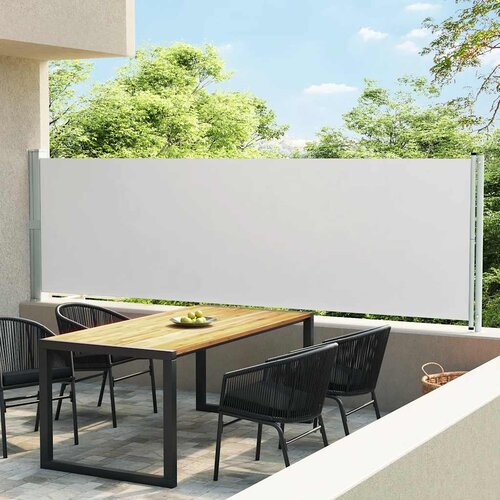  Uvlačiva bočna tenda za terasu 140 x 600 cm krem Cijene