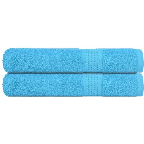 Furnova Brisače za savno 2 kos turkizna 80x200 cm 360 gsm 100% bombaž, (21916785) Cene