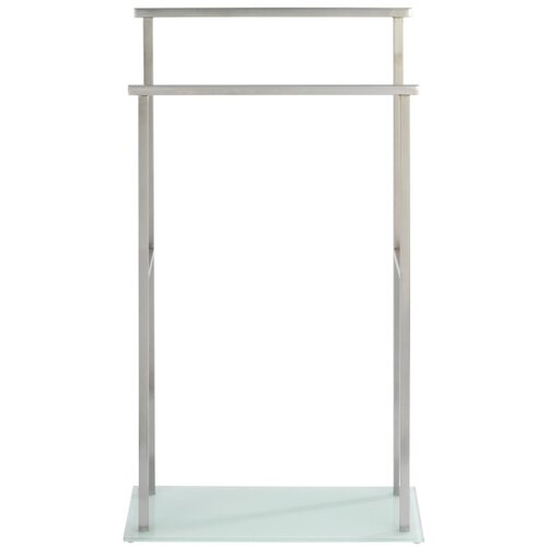 Wenko 23438100 - Stalak za pe&amp;scaron;kire DEBAR 20x83 cm nerđajući čelik/satinski/bela Slike
