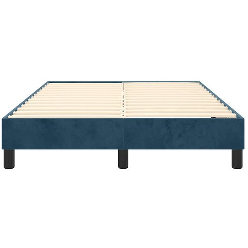  Okvir za krevet s oprugom tamnoplavi 120 x 200 cm bar&amp;scaron;unasti Slike