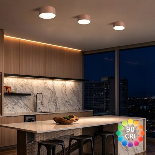 Brilagi Plafonsko svetlo za kupatilo FORIS LED/20W/230V prečnik 15 cm u boji bronze IP44 Slike