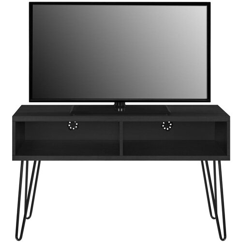 St&amp;oslash;raa Temno siva TV omarica v hrastovem dekorju 107x63 cm Owen &amp;ndash; Slike