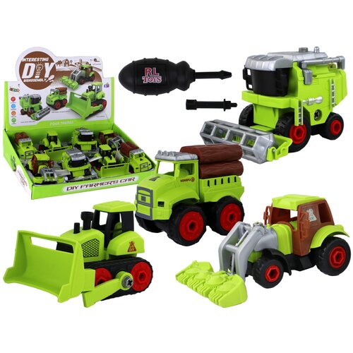  Agricultural Vehicles For Assembly and Disassembly DIY Cene