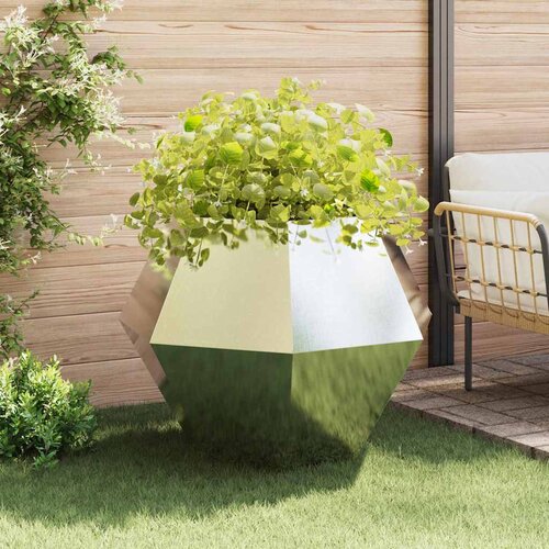  Sadilica 2 pcs Srebrno 100 x 100 x 80 cm Nehrđajući čelik Slike