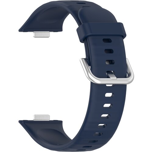 INF Silikonski pa&scaron;ček za Huawei Fit 4 - Svetlo roza, srebrna zaponka Blue, (22148777) Cene