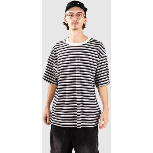 Blue Tomato Striped 180Gsm T-shirt striped / black / grey / crea Cene