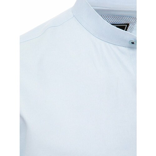 DStreet Men's Short Sleeve Shirt Blue Slike