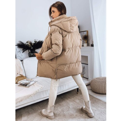 DStreet Women's quilted jacket LETLIS beige TY3247 Slike