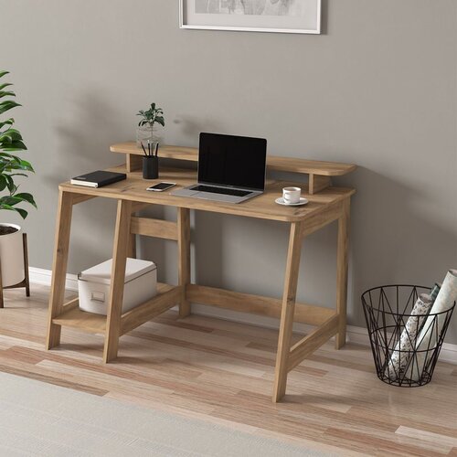 Hanah home radni sto country - oak oak study desk Slike