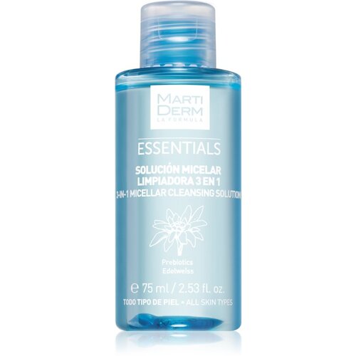 MARTIDERM Essentials micelarna voda za či&amp;scaron;ćenje 3 u 1 75 ml Slike