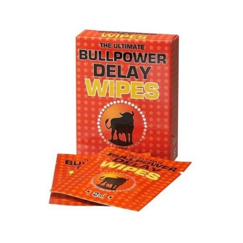 Cobeco Pharma Robčki za zakasnitev orgazma Bull Power Delay Cene