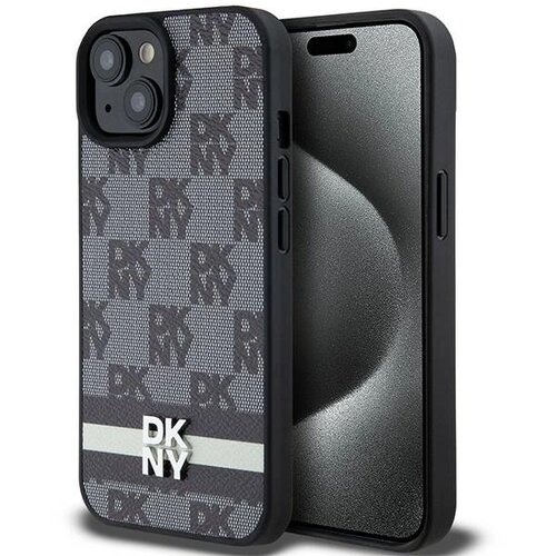Dkny OVITEK USNJEN OVITEK ZA IPHONE 15 PLUS / 14 PLUS ČRN, (21897518) Cene