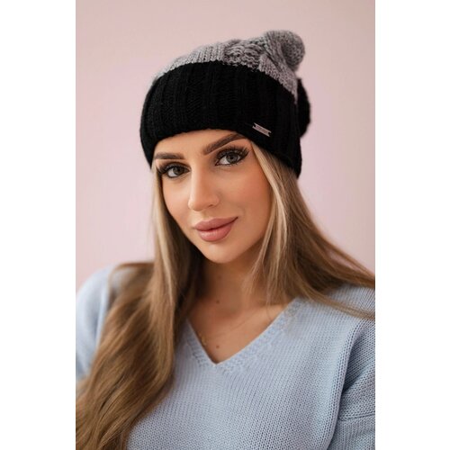Kesi marka niezdefiniowana Cap with fleece Paris K212 gray+black Cijene