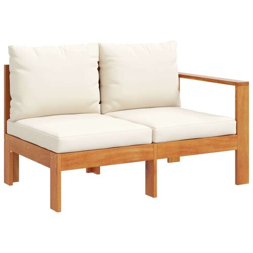 VidaXL 4-dijelni set vrtnih sofa s jastucima masivno bagremovo drvo Slike
