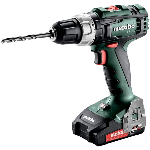 Metabo Akumulatorska bu&amp;scaron;ilica - odvrtač BS 18 L 18V 2x2.0Ah (602321500) Slike
