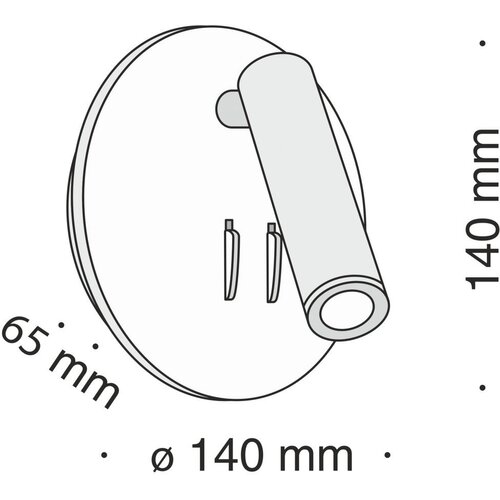 MAYTONI STENSKA SVETILKA 10 W 600 lm 3000 K 230 V Slike