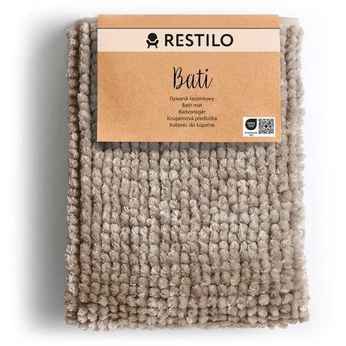 Restilo Bež kopalniška preproga 70x120 cm Bati – Cene