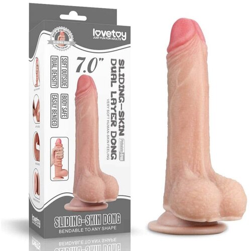 Love Sliding Skin Dong 7 inch LVTOY00289 Cene