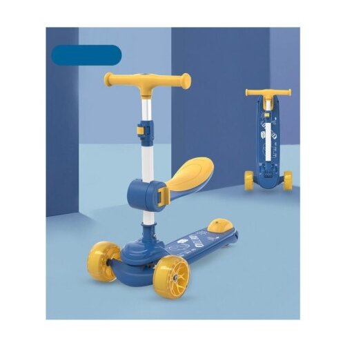  Trotinet wb-606-2 blue/yellow (TRO0002) Cene