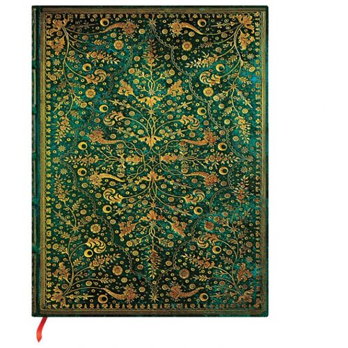 NOTES 9X14CM-MINI CRTE 88L S GUMICOM EMERALD FLOWER PAPERBLANKS PB1317-5 Cene
