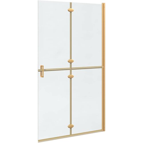  Walk-In zid za tu&amp;scaron;iranje Zlatno 110 x 6,5 x 190 cm Slike