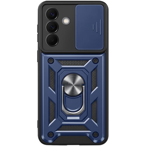 Oem Mayaxess, Ovitek Galaxy A57 z drsnim pokrovom kamere in magnetnim obročem, Nočno modra, (5000274378) Cene