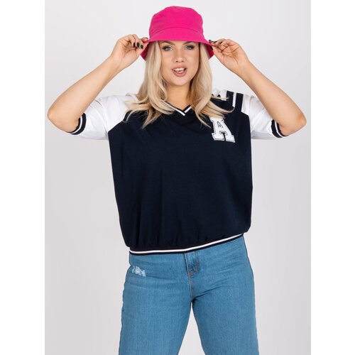 RELEVANCE Blouse-RV-BZ-7830.30-navy blue Slike