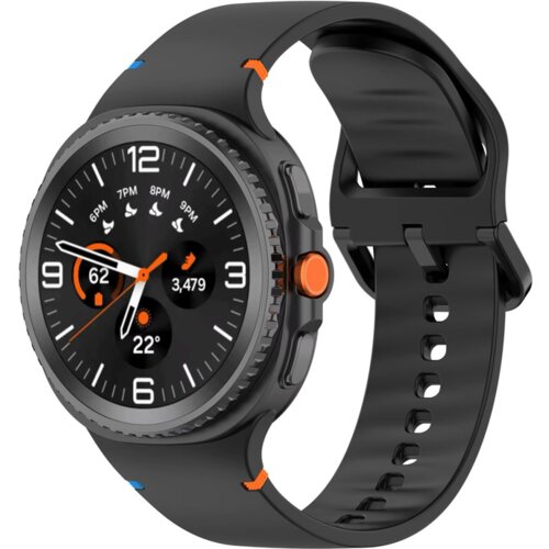  Silikonska narukvica za pametni sat Samsung Galaxy watch 8 crna Cene