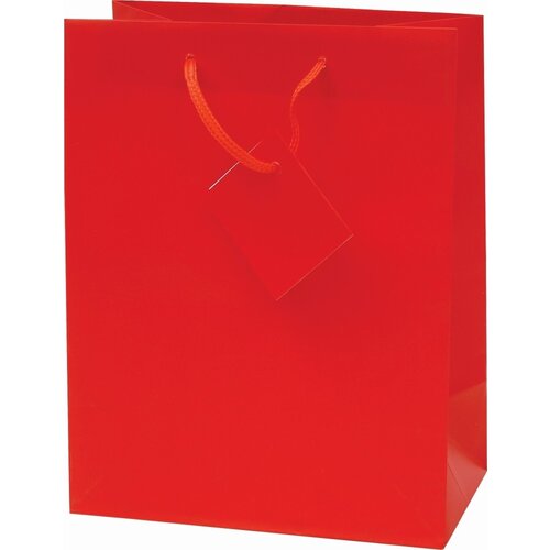  Vrečka darilna plast. mat a5 22,9x9,8x17,8 PROMOCIJA - RDEČA Cene