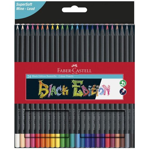 Faber-Castell barvice črne, 24 kosov Cene