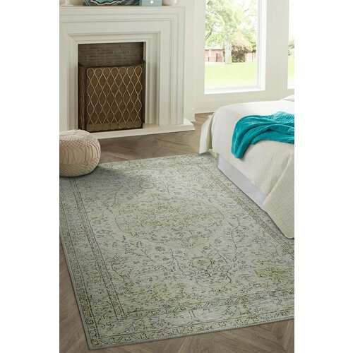 Conceptum Hypnose tepih Folk Chenille 27, 75x230cm, Svetlozeleni Cene