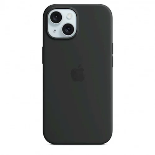 Apple Ovitek iPhone 15 Silicone Case with MagSafe - Black