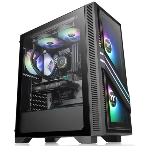 Thermaltake Versa T35 TG RGB Mid tower, tempered glass, 1x 120mm Standard fan