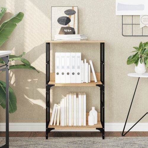 vidaXL Polica za knjige boja hrasta 50 x 33 x 82 cm konstruirano drvo Cene