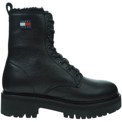 Tommy Hilfiger Gležnjarji Urban Lace Up Črna Cene