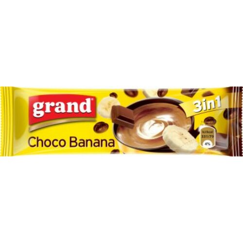 Grand 3in1 choco banana instant kafa 18g kesica Slike