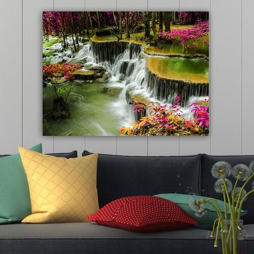 WALLXPERT Multikolorna Dekorativna Platna Slika 224177839_70100 Cene