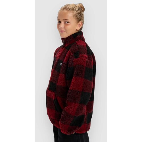 Quiksilver Mercury Woodlands Sherpa Kids Half-Zip Pulover iz flisa woodlands biking red Cene