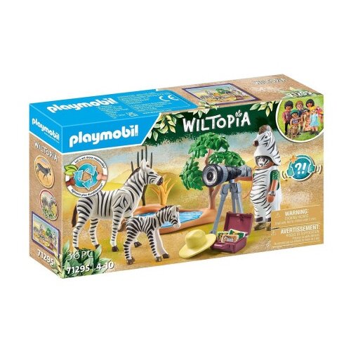 Playmobil Wiltopia Fotograf zebri ( 1040651 ) Slike