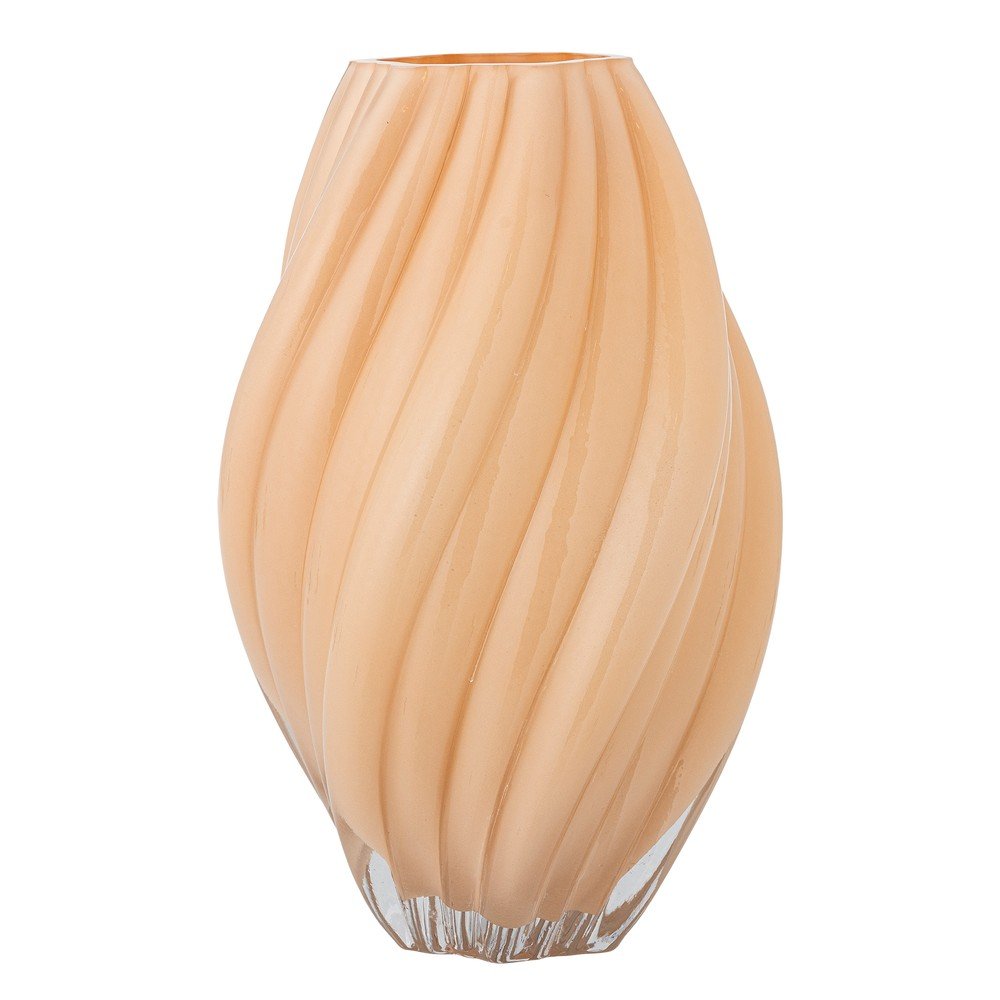 Bloomingville Oranžna steklena vaza (vi&scaron;ina 30 cm) Kanji &ndash; Cene