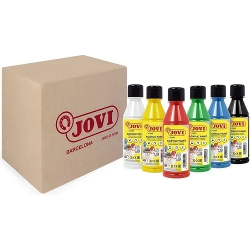 Jovi Set akrilnih boja 6 x 250 ml Mix A