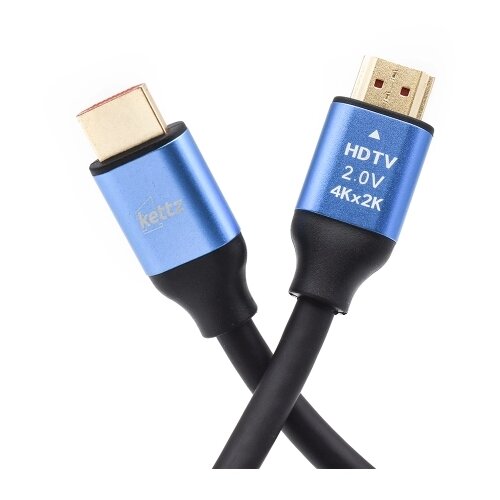 Kettz KT-HK2.0-3M HDMI kabl V2.0 gold 3m Slike