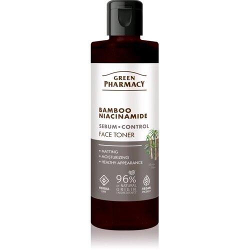 Green Pharmacy Bamboo & Niacinamide Face Toner aktivni tonik za masnu kožu 200 ml Cijene