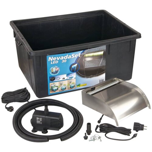 Ubbink Nevada set za slap 30 cm z LED Cene