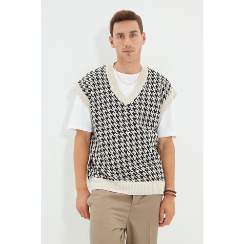 Trendyol Sweater Vest - Black - Regular fit Slike