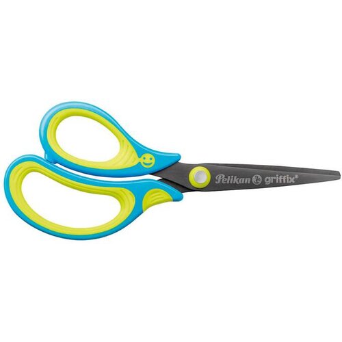 Pelikan &amp;Scaron;karje Griffix z ergonomskim ročajem L 15 cm, neon modre Slike