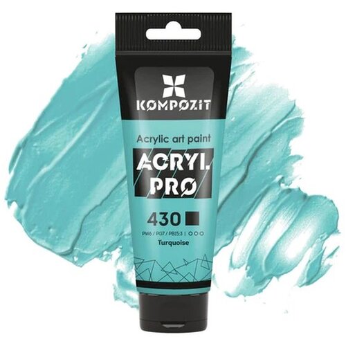 akrilna boja ACRIL PRO ART Composite 75 ml | 430 turquoise Slike