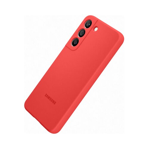 Samsung galaxy S22 silicone cover coral Slike